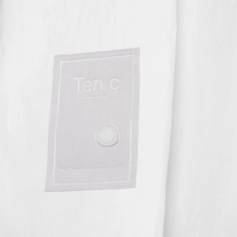 Ten C Camicia Manica Corta Shirt White Snow