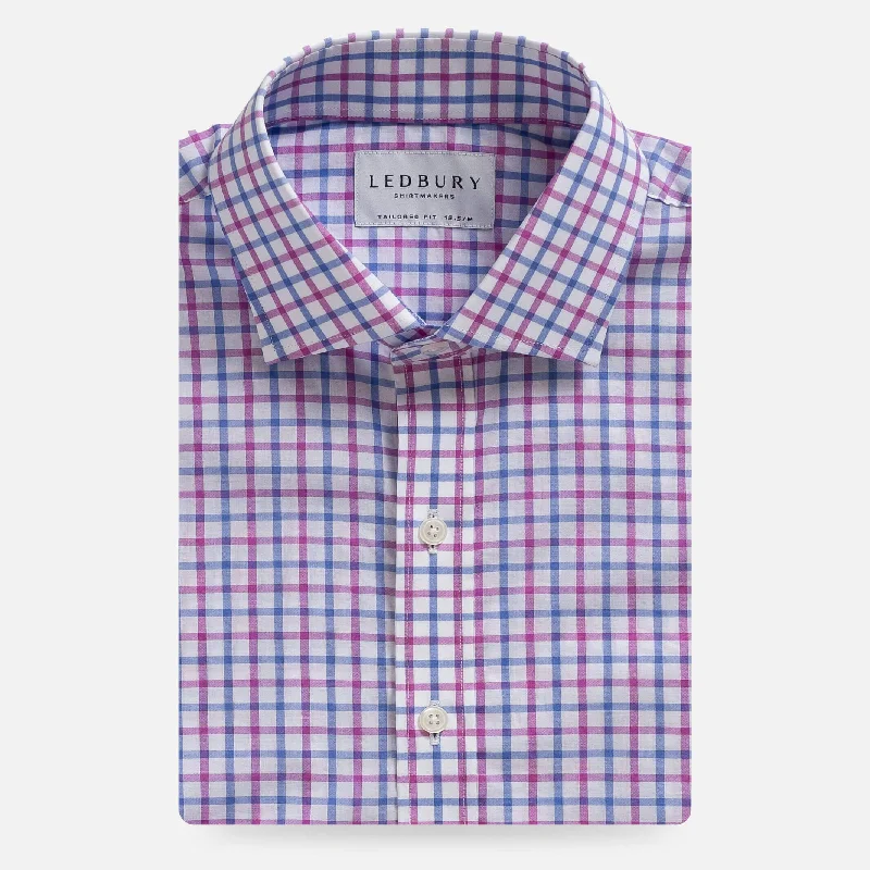 The Purple Hester Check Dress Shirt