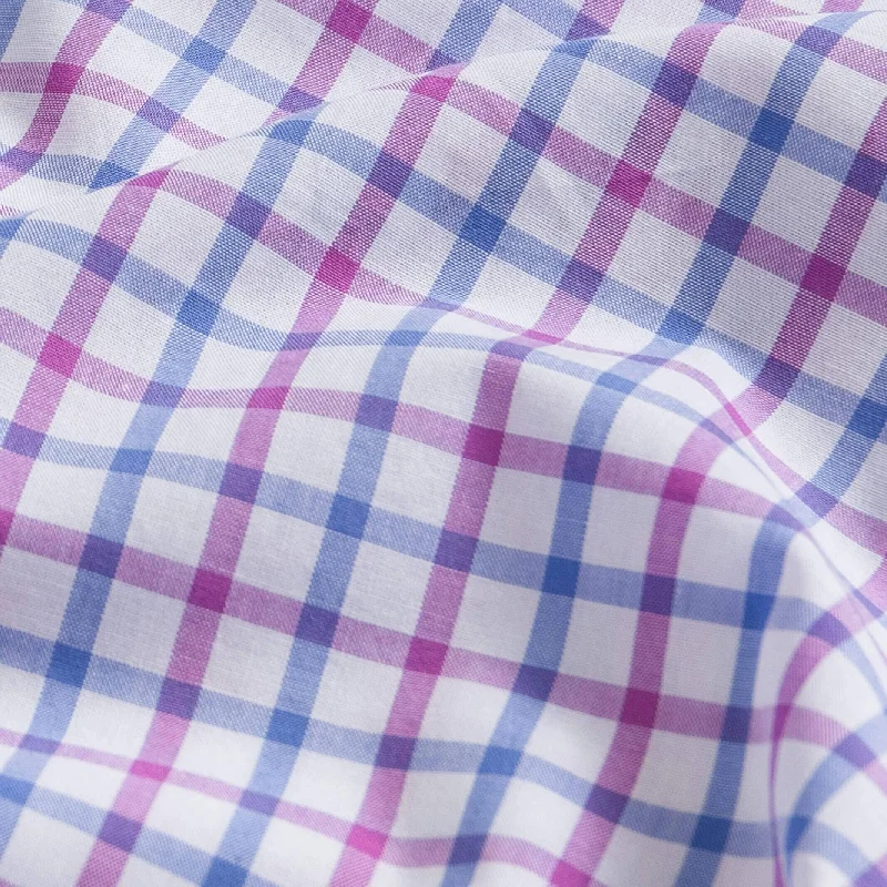 The Purple Hester Check Dress Shirt