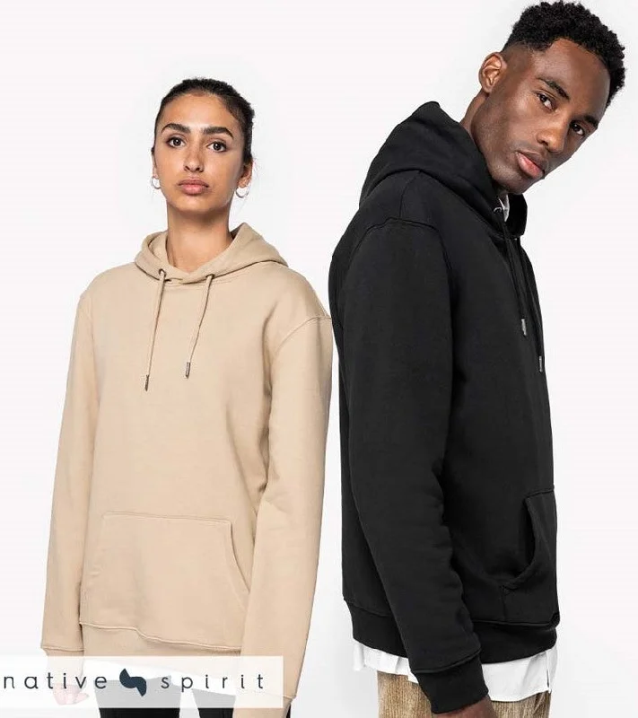 Unisex heavyweight Hooded Sweatshirt | BLACK