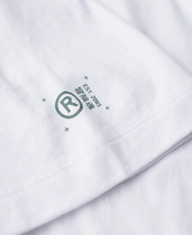 Utility Sport Logo Loose Fit T-Shirt | Brilliant White