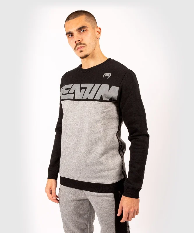 Venum Connect Crewneck Sweatshirt - Black/Dark heather Grey