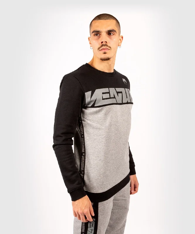 Venum Connect Crewneck Sweatshirt - Black/Dark heather Grey