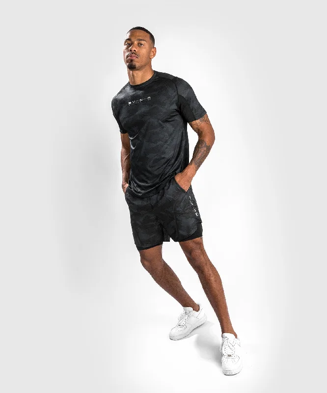 Venum Electron 3.0 Dry Tech  T-Shirt - Short Sleeves - Black