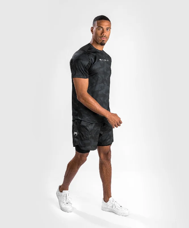 Venum Electron 3.0 Dry Tech  T-Shirt - Short Sleeves - Black