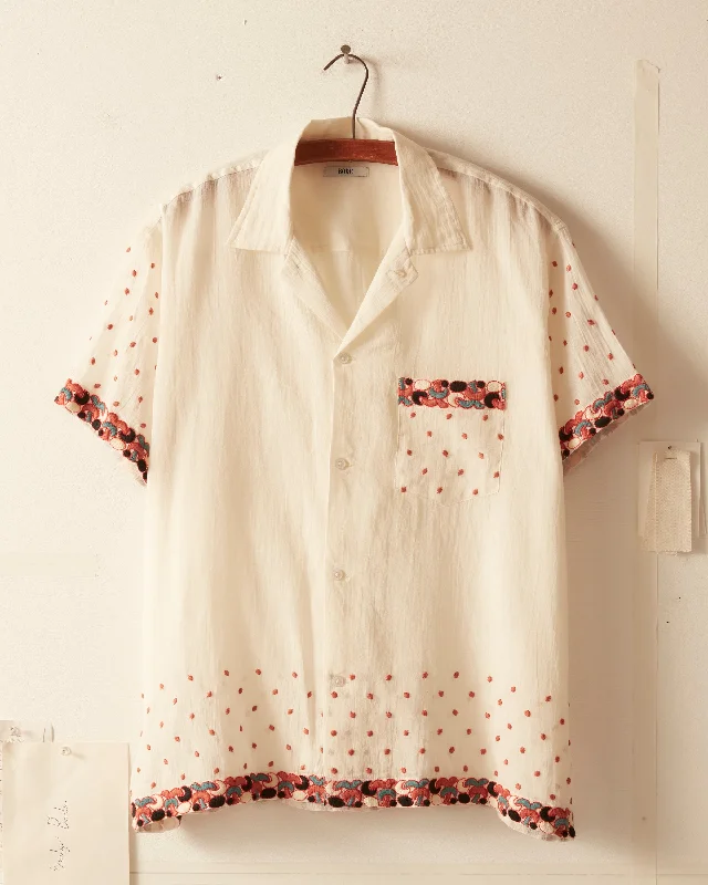 Whirling Dot Short Sleeve Shirt