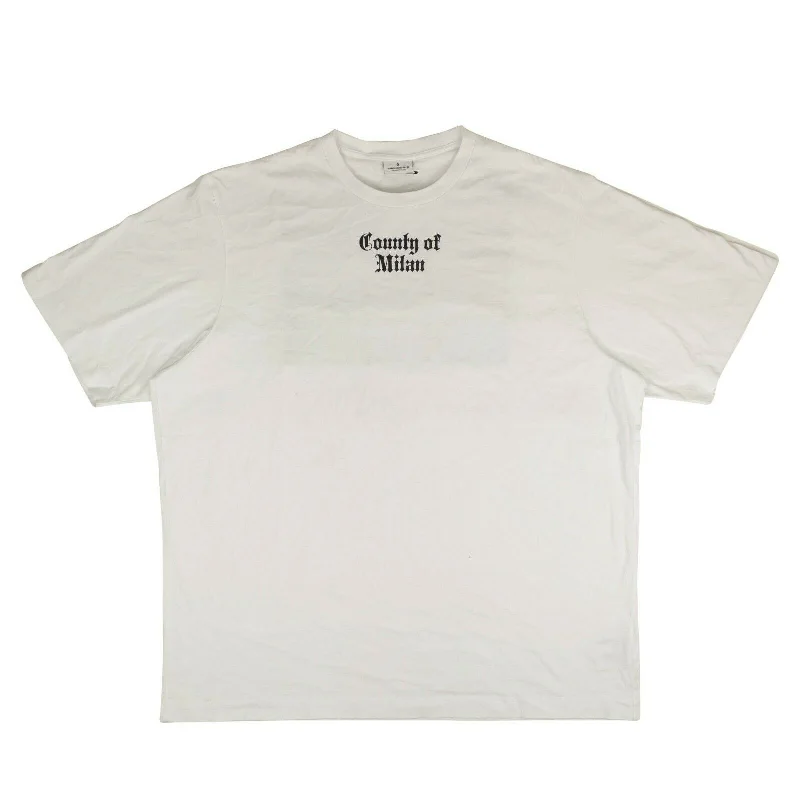 White Harrods Nine Flags Short Sleeve T-Shirt