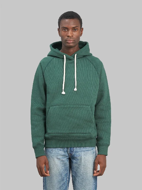 Wonder Looper Pullover Hoodie 701gsm Double Heavyweight French Terry Green