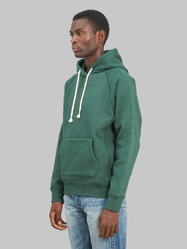 Wonder Looper Pullover Hoodie 701gsm Double Heavyweight French Terry Green