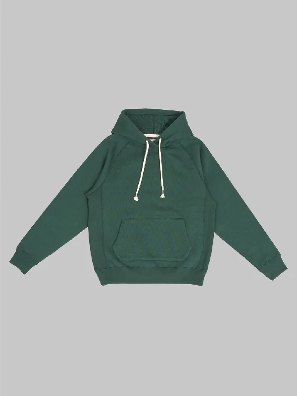 Wonder Looper Pullover Hoodie 701gsm Double Heavyweight French Terry Green