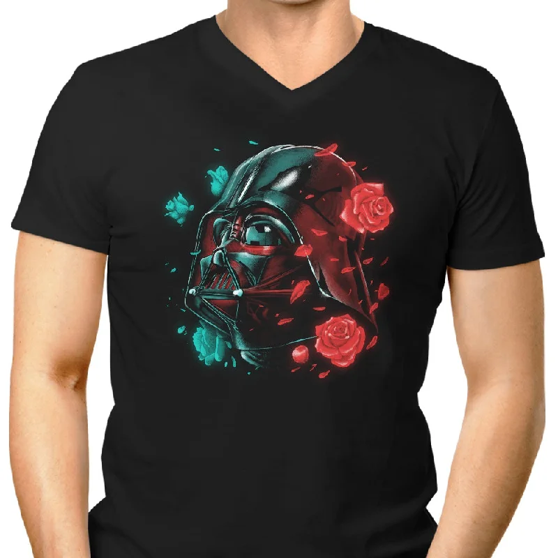 Dark Side of the Bloom - Men's V-Neck