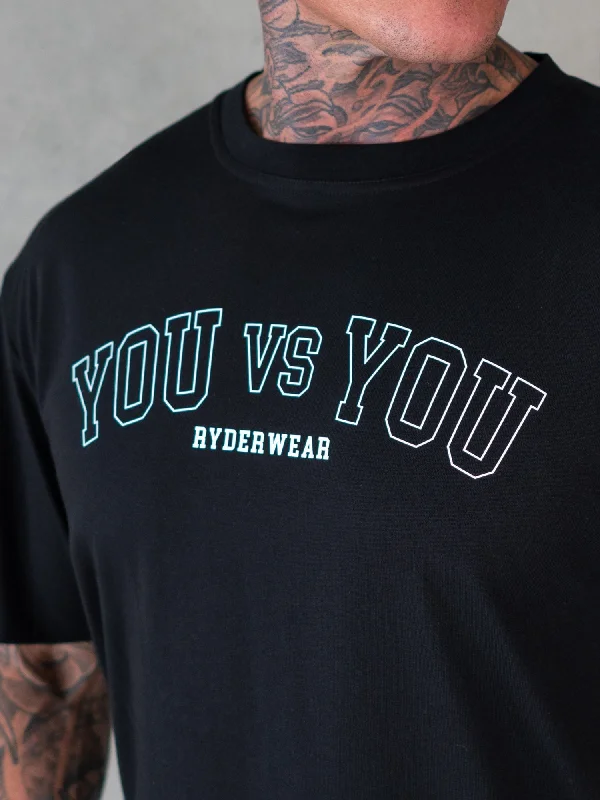 You vs You Oversized T-Shirt - Black