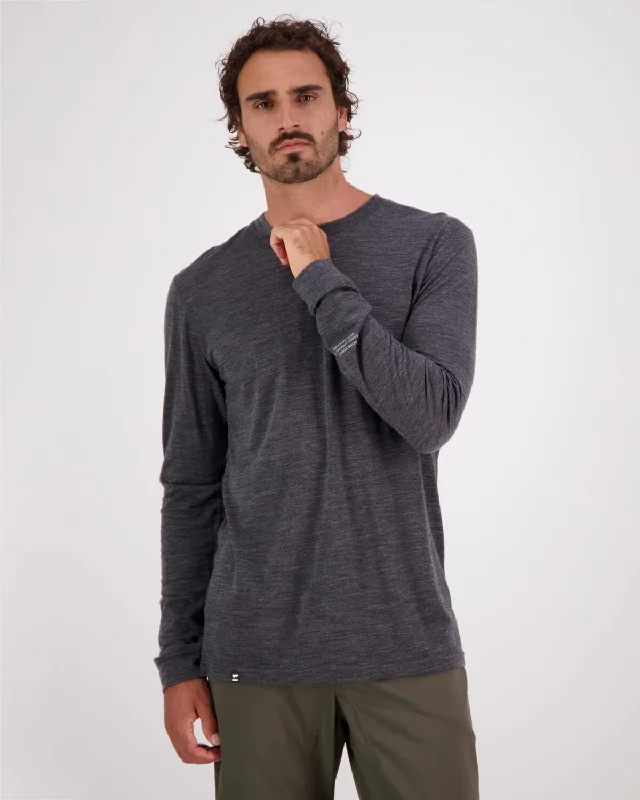 Zephyr Merino Cool LS - Smoke