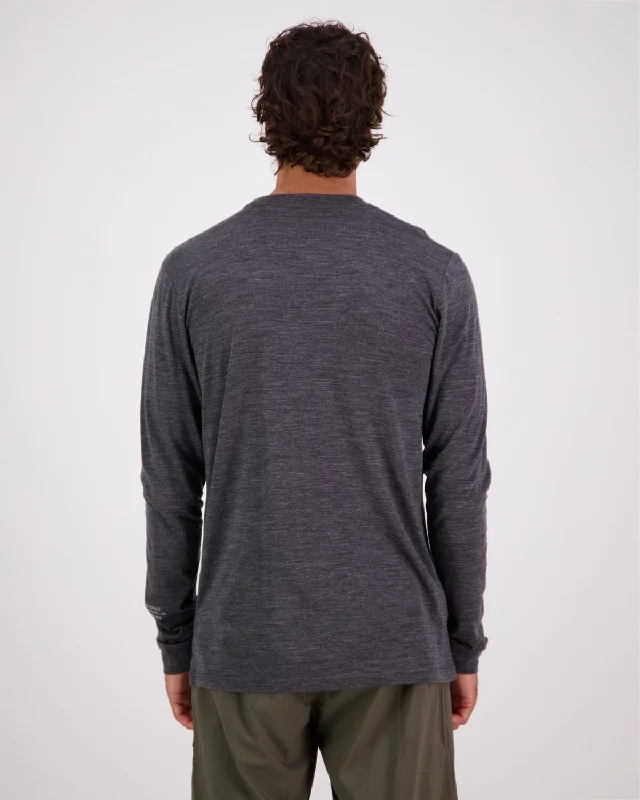 Zephyr Merino Cool LS - Smoke