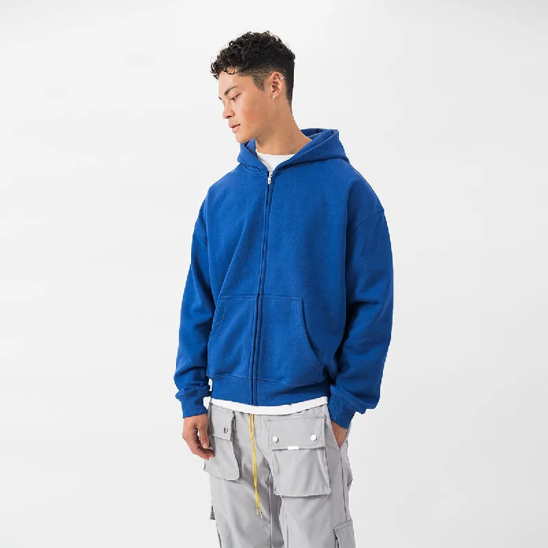 Zip Hoodie - Royal Blue