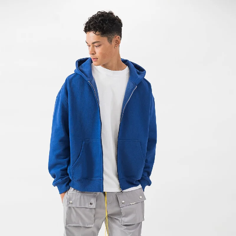 Zip Hoodie - Royal Blue