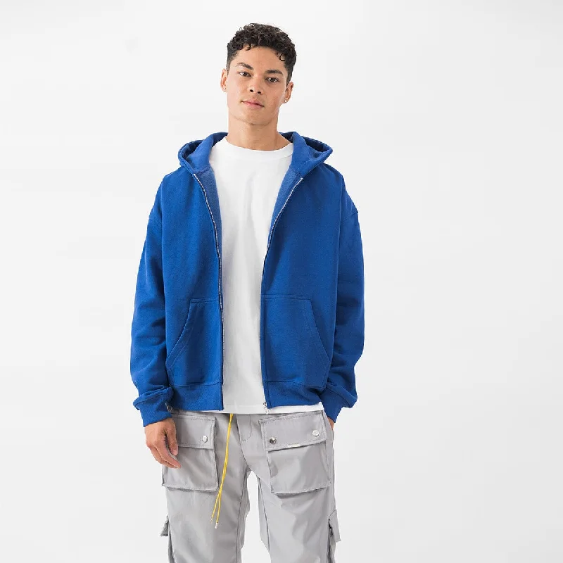 Zip Hoodie - Royal Blue