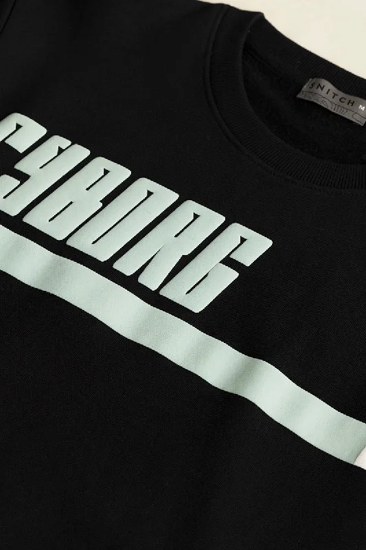 Cyborg Black Sweatshirt