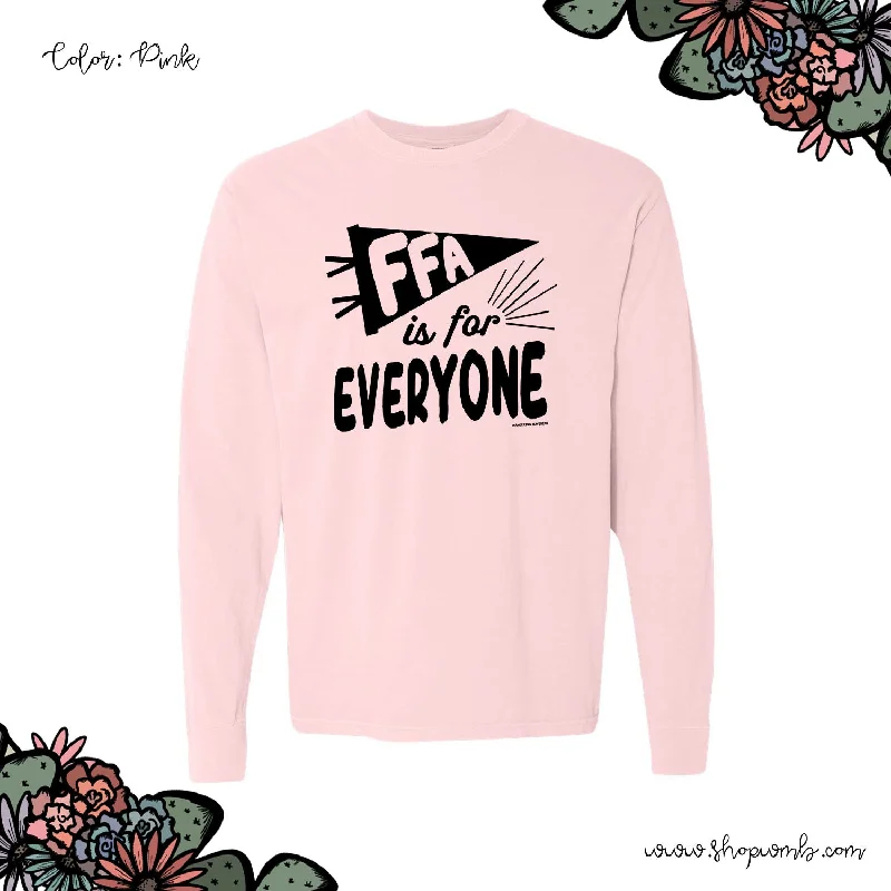 FFA IS FOR EVERYONE BLACK INK LONG SLEEVE T-Shirt (S-3XL) - Multiple Colors!