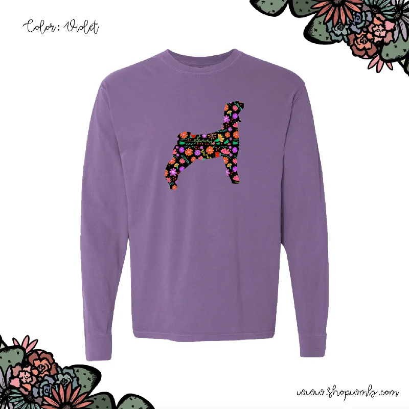 Fiesta Goat LONG SLEEVE T-Shirt (S-3XL) - Multiple Colors!