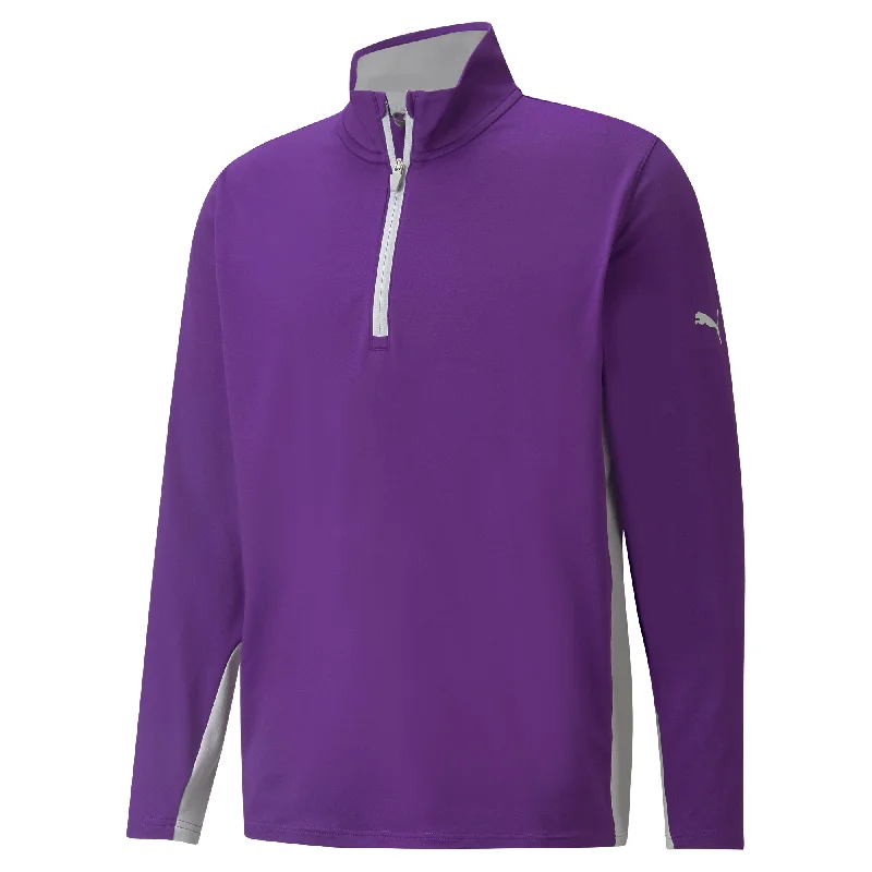 Gamer Golf 1/4 Zip | Tillandsia Purple