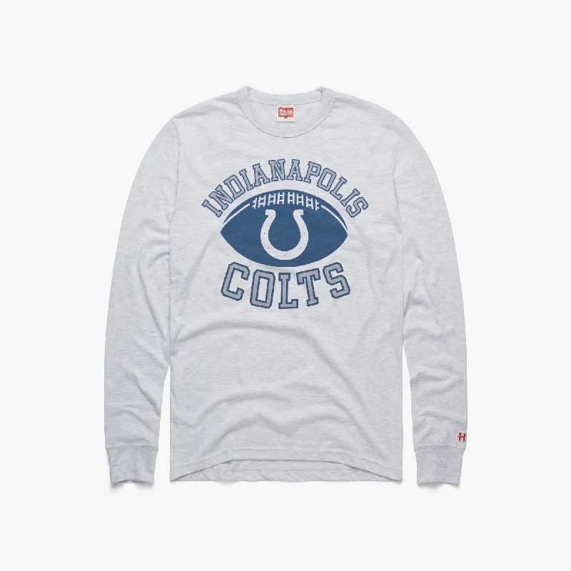 Indianapolis Colts Pigskin Long Sleeve Tee