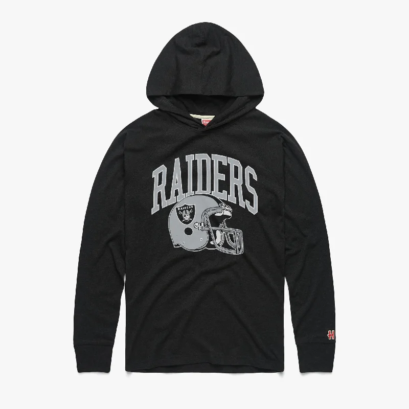 Las Vegas Raiders Helmet Lightweight Hoodie