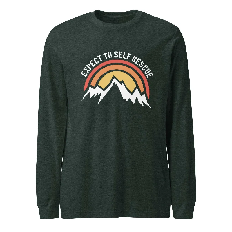 Long Sleeve Tee - Expect To Self Rescue