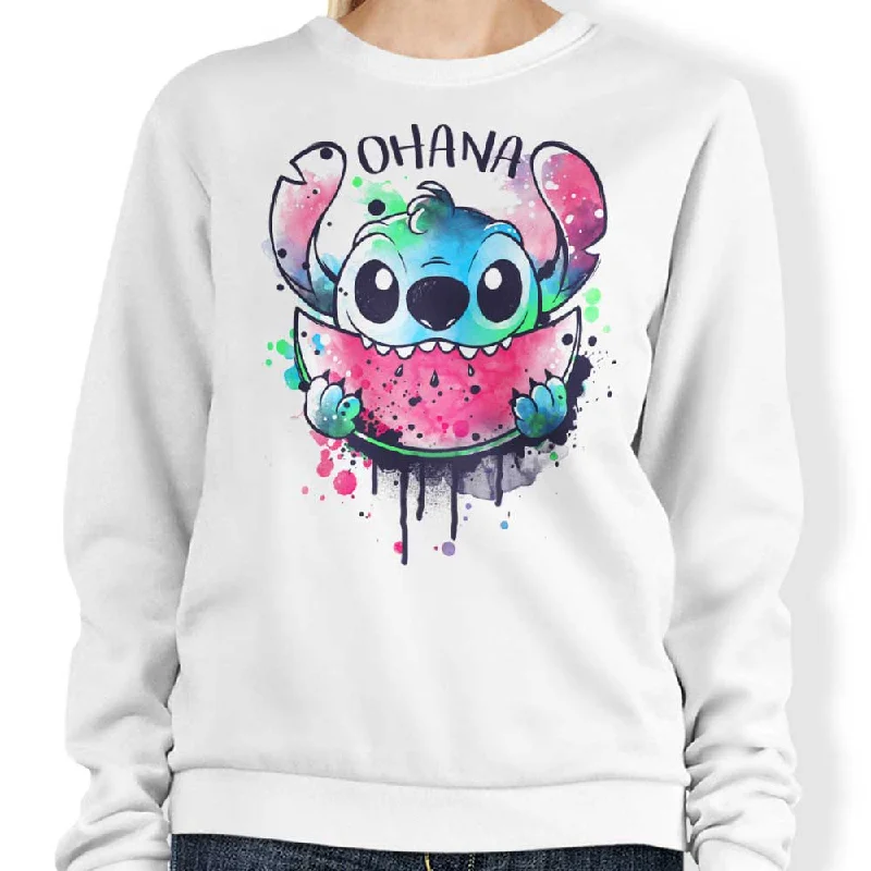 Ohana Watercolormelon - Sweatshirt