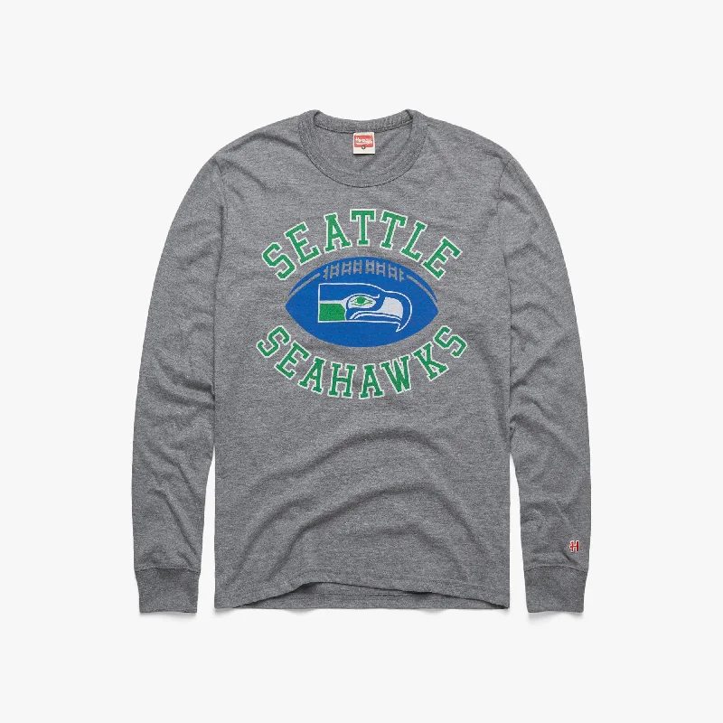 Seattle Seahawks Pigskin Long Sleeve Tee