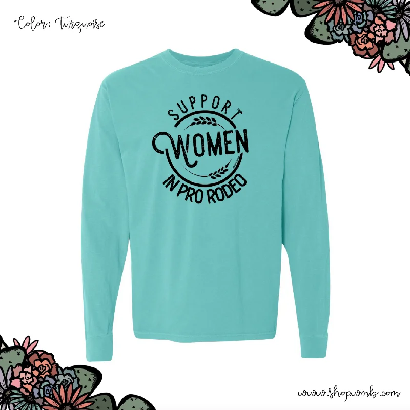 Support Women In Pro Rodeo LONG SLEEVE T-Shirt (S-3XL) - Multiple Colors!