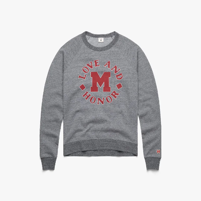 Women's Miami Love And Honor Crewneck